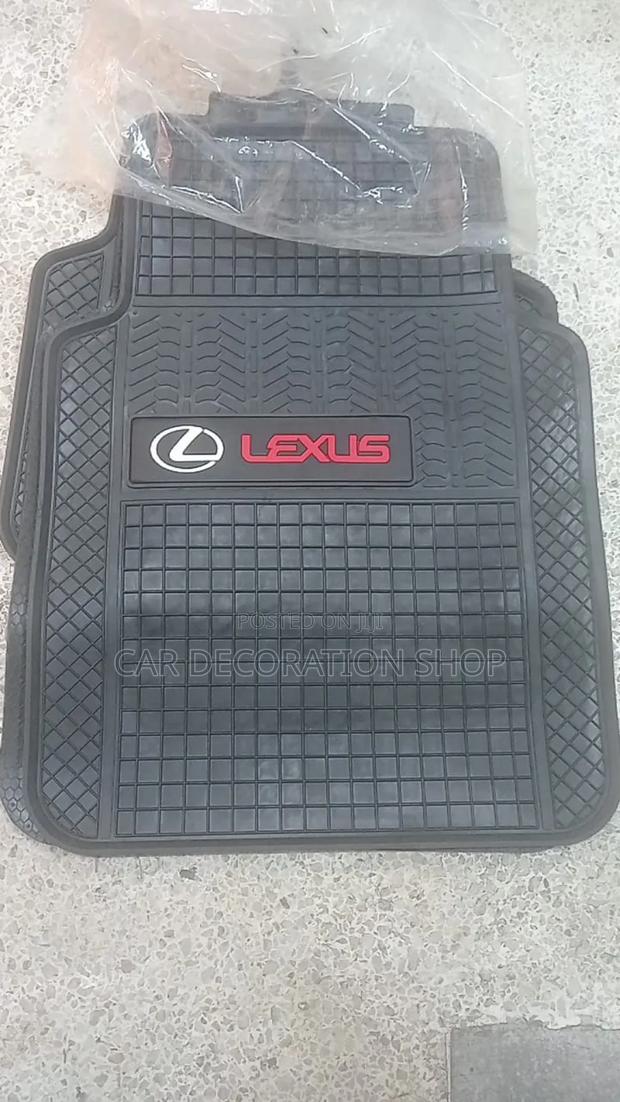 5pc Wide All Weather Mats With Lexus Logo