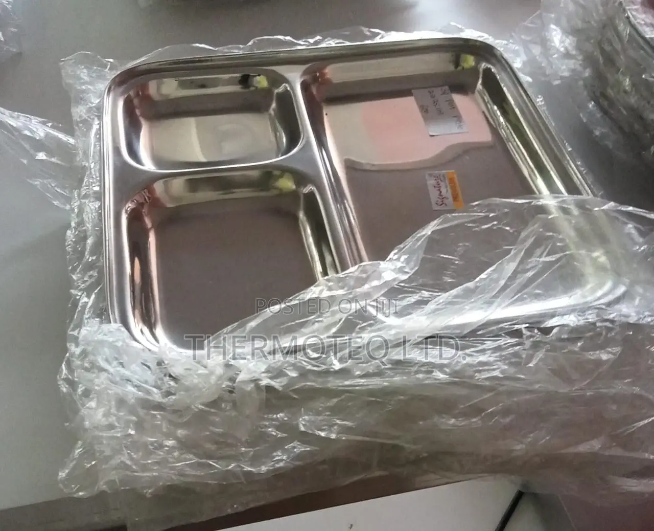 Square Part Plate (21 X 21cm)