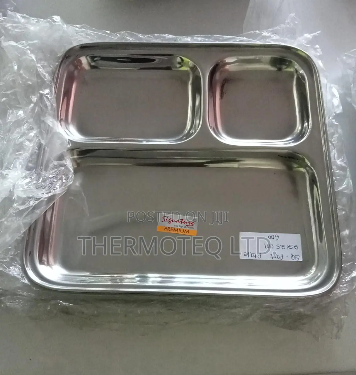 Square Part Plate (21 X 21cm)