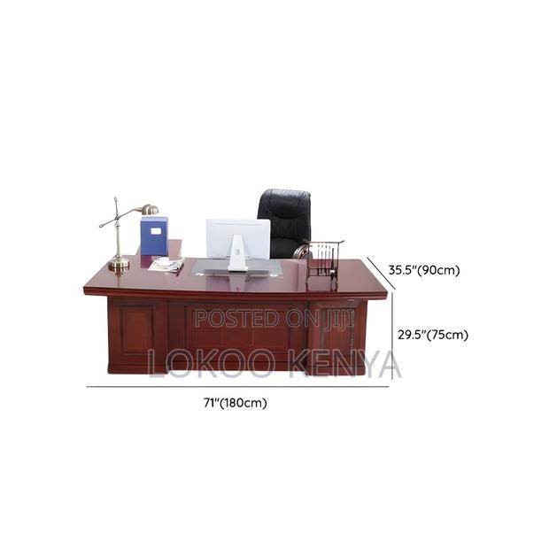 Office Desk : 1800 Mm Executive Office Desk - thumbnail 2