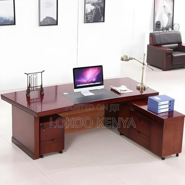 Office Desk : 1800 Mm Executive Office Desk - thumbnail 3
