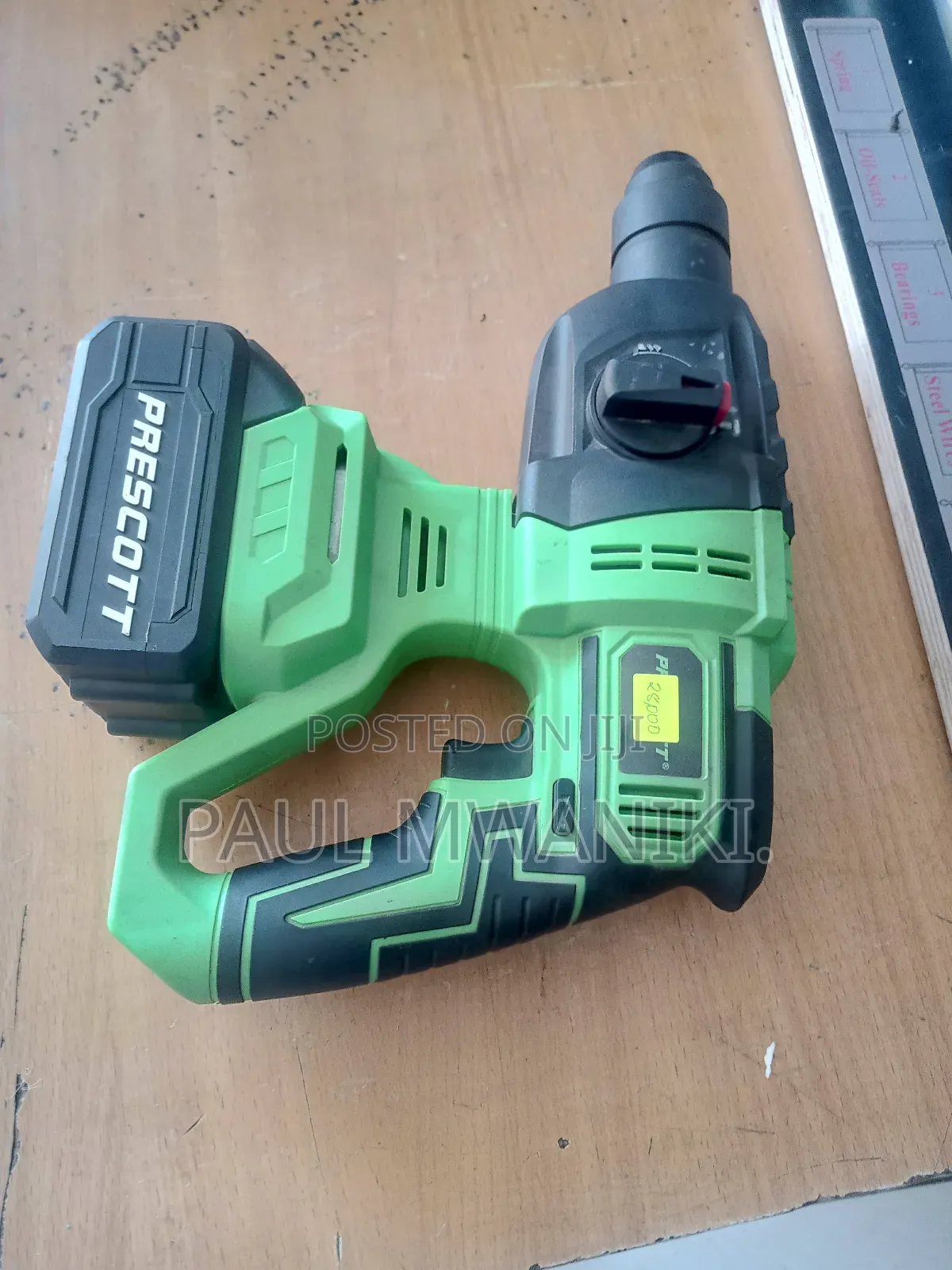 Prescott Cordless Rotary Hammer Drill