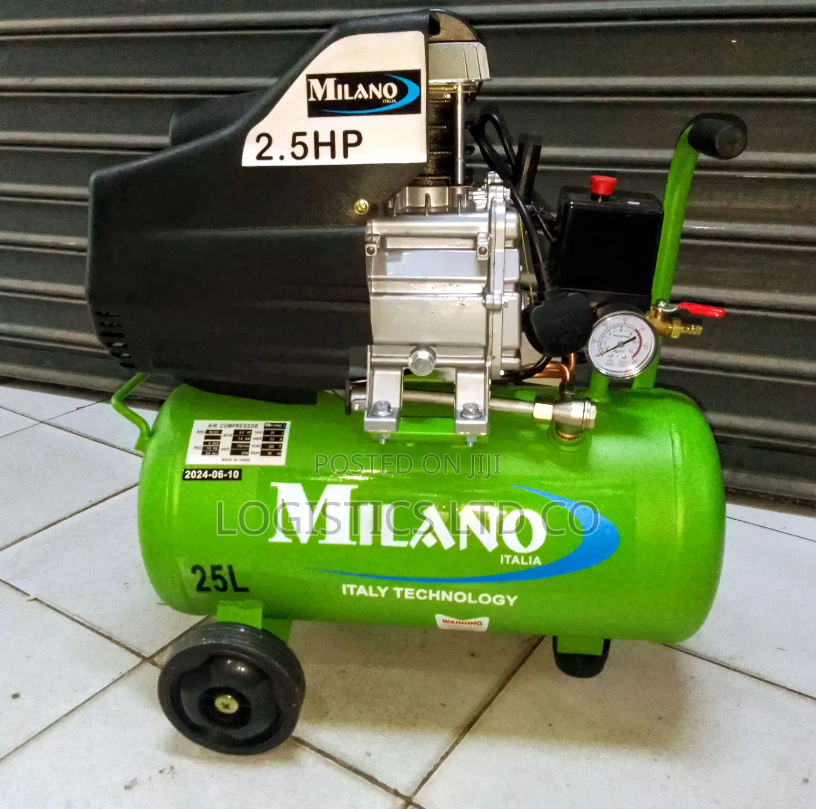 Air Compressor 25 L 2.5hp Electric