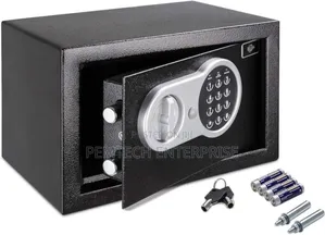 Safe Box With Sensor Light Electronic Digital Keypad Steel