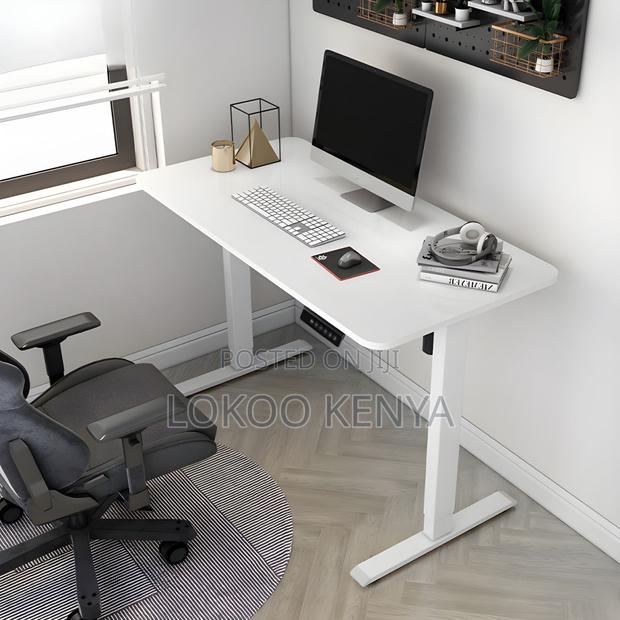 Office Desk: Automatic Electric Riser Office Desk - thumbnail 3