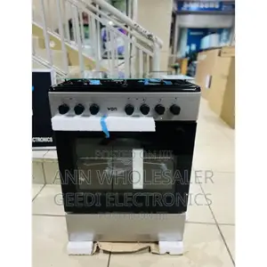 Black Von 60by60 Standing Cooker. Electric Oven