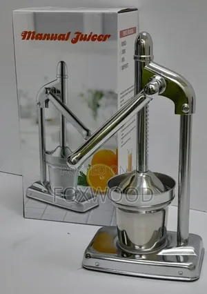 Stainless Steel Manual Hand Press.