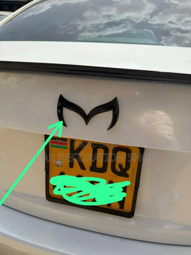 'M' Mazda Boot Unique Replacement Logo - main view