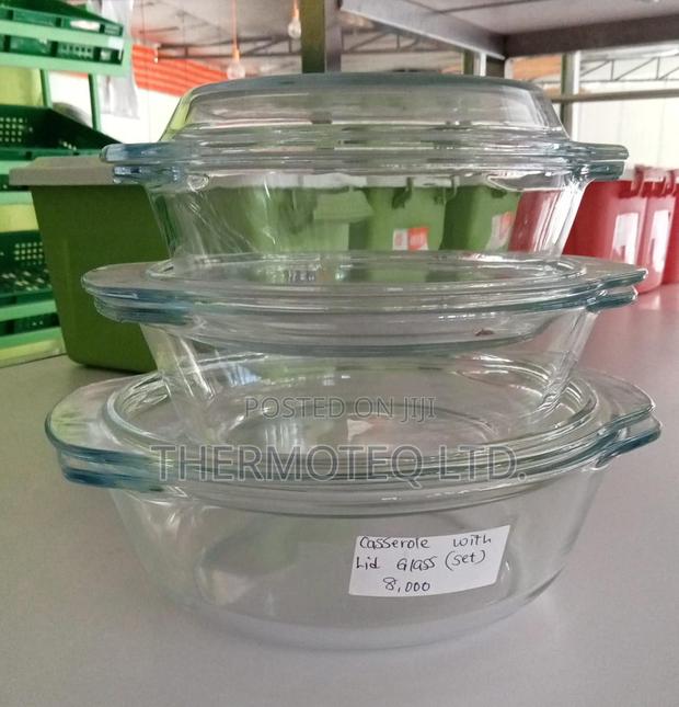 Casserole With Lid Glass - main view