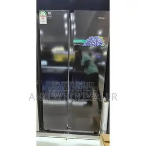 Hisense Side by Side Fridge. 508litres