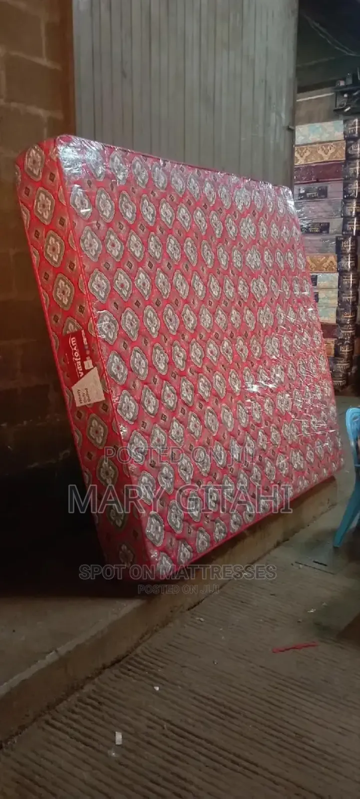 6*6high Density Plain Mattress8"
