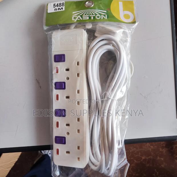 JSB Extension Cable 4 Way 5 Metres Caston Long Cord