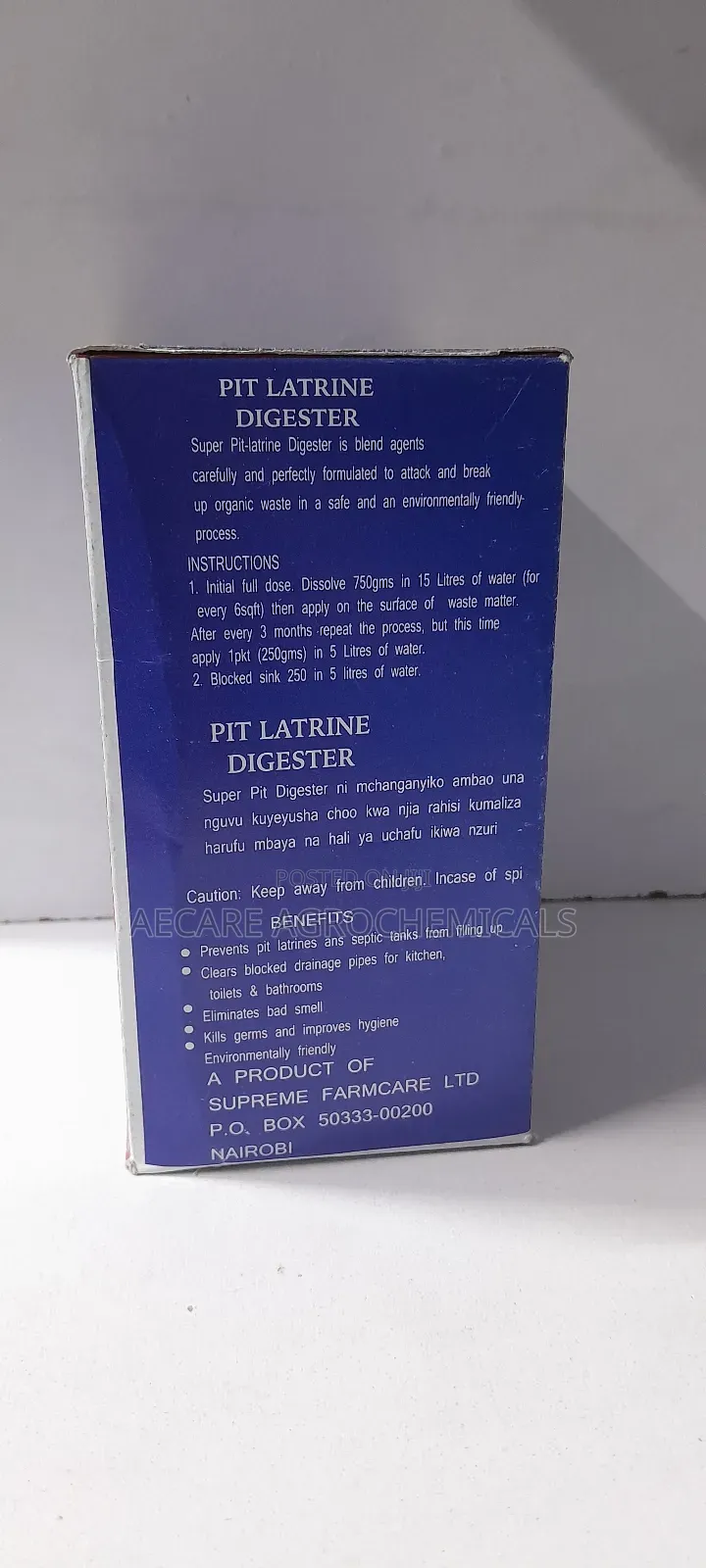 Super Pit Digester 250g And  750gm