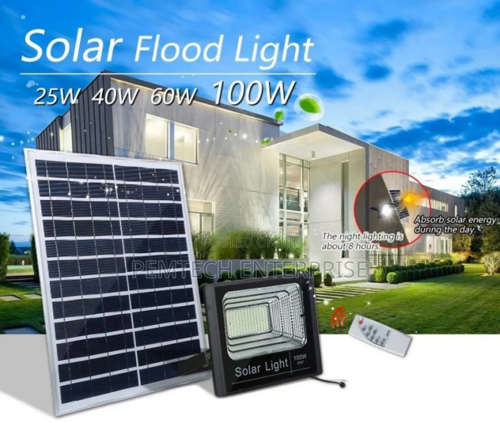 Solar Light 300W New Solar Floodlight