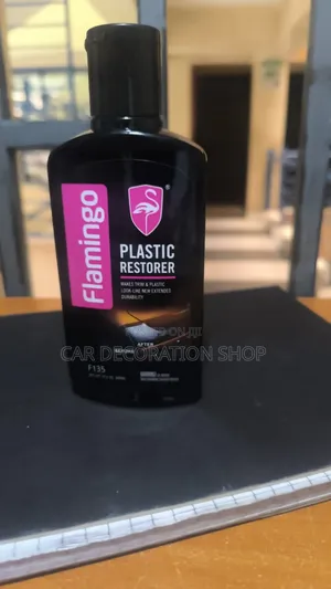 Flamingo Car Plastic Restorer Polishing Paste