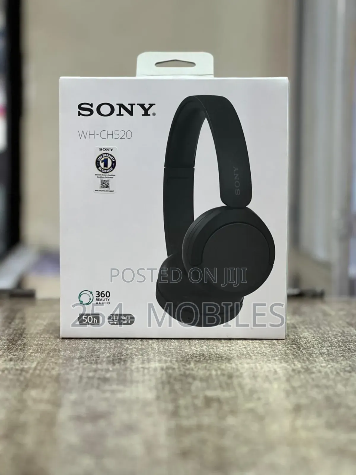 Sony WH-CH520 Wireless on-Ear Headphones