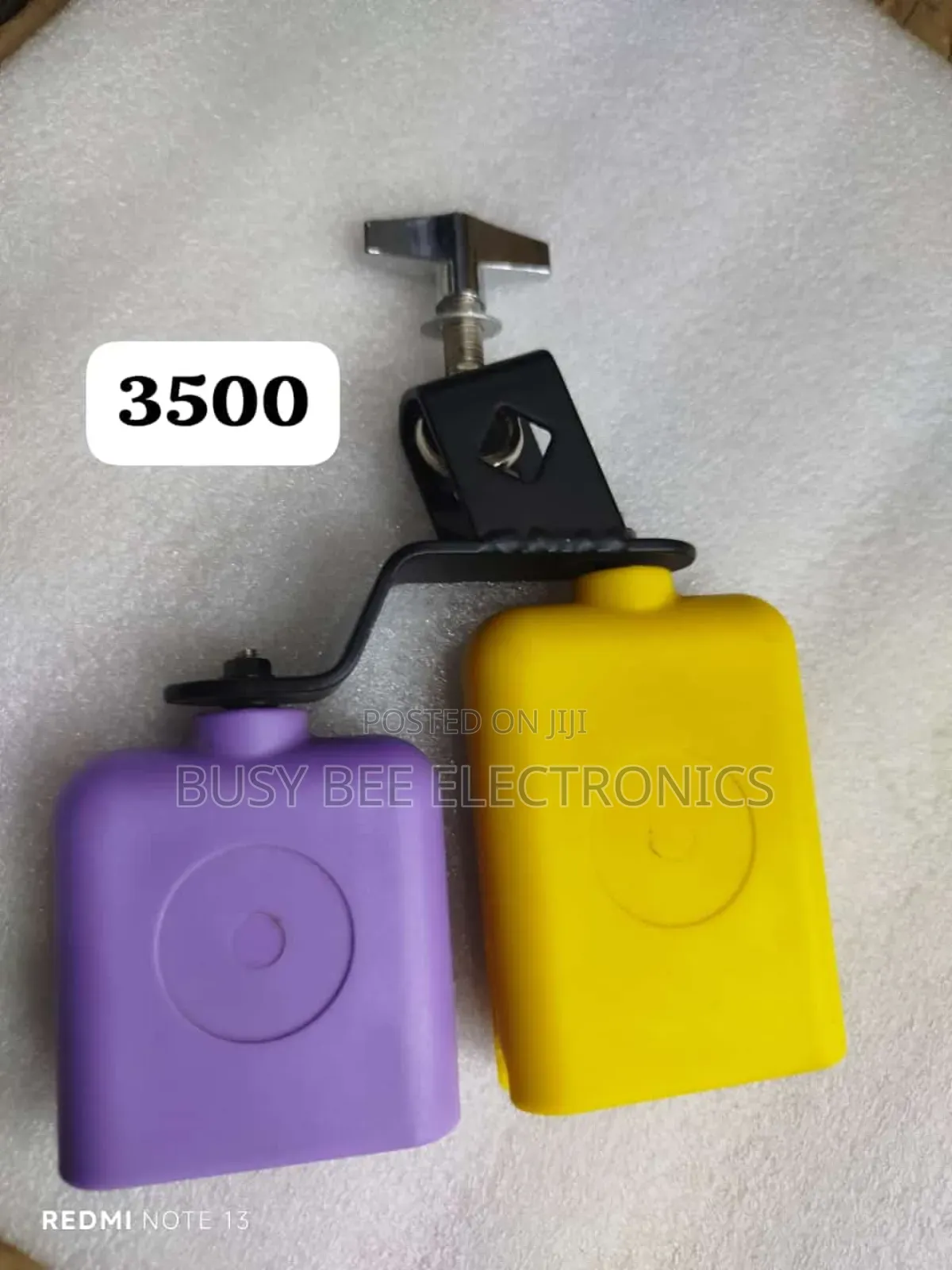 Double Cow Bell Available