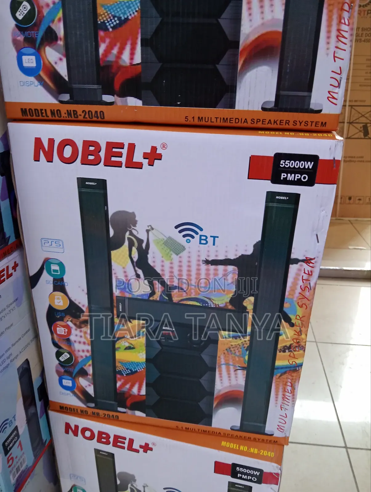 Nobel 5.1 Multimedia With 55000 Pmpo