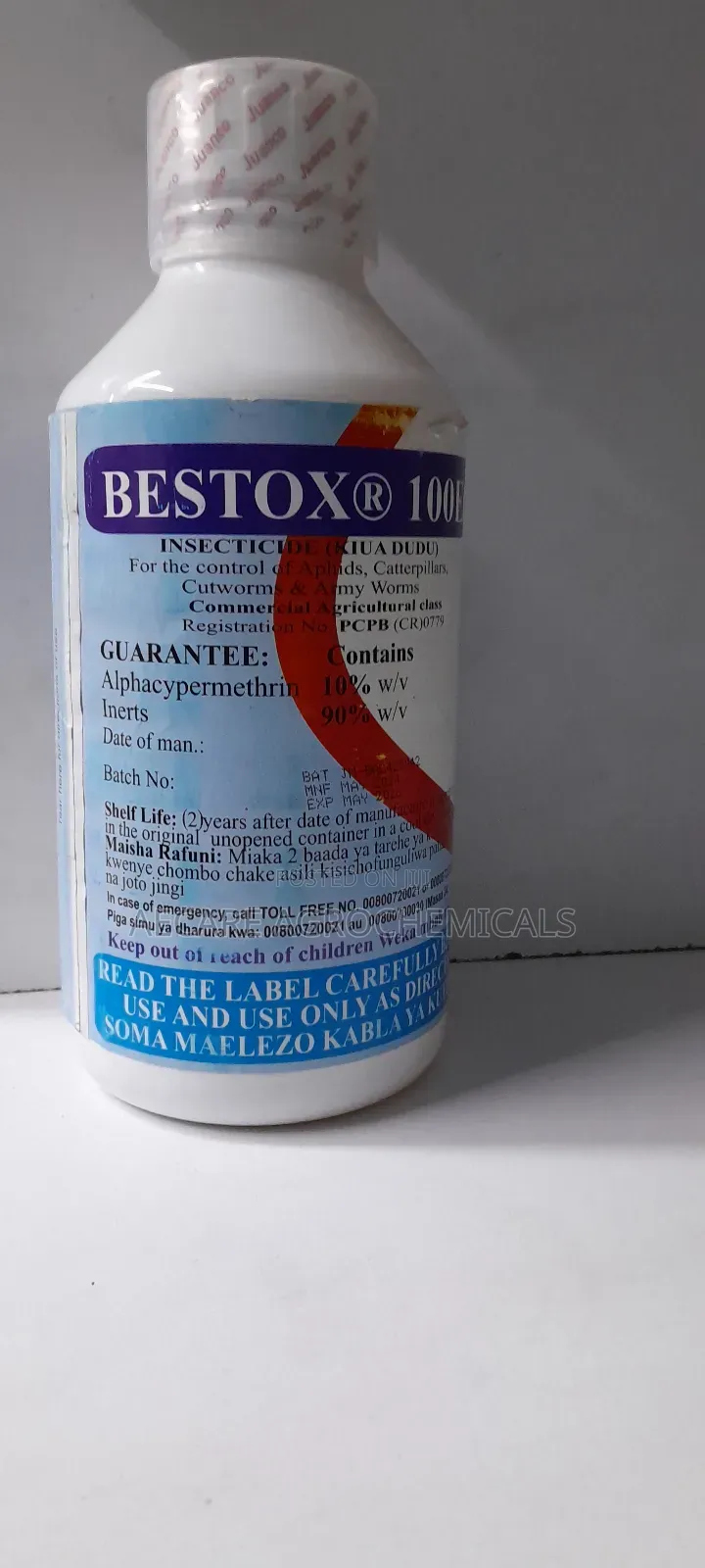 Bestox 100ec Insecticide 50ml, 100ml, And 1LITRE