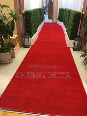 Red Event Carpet