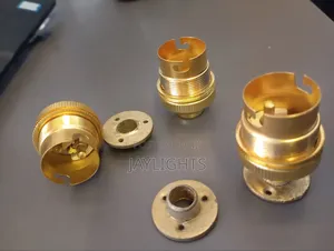 B22 Brass Lamp Holder Decorative Metal