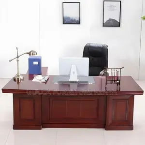 Office Tables:180cm Non-Adjustable Height Executive Desk