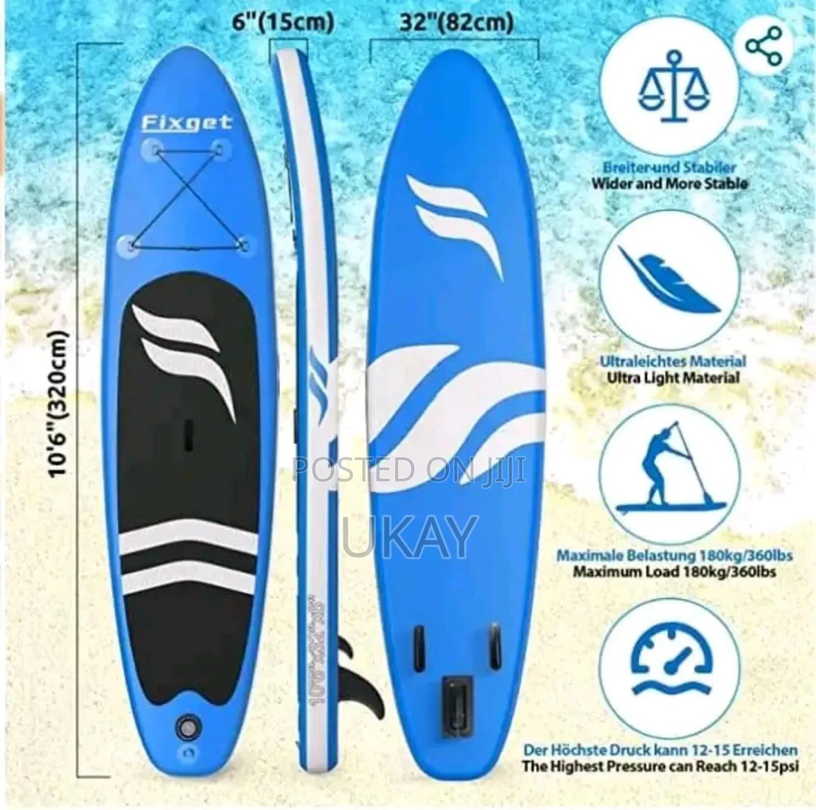 UK - Stand Up Paddle Board.