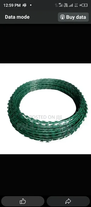 PVC Coated Razor Wire