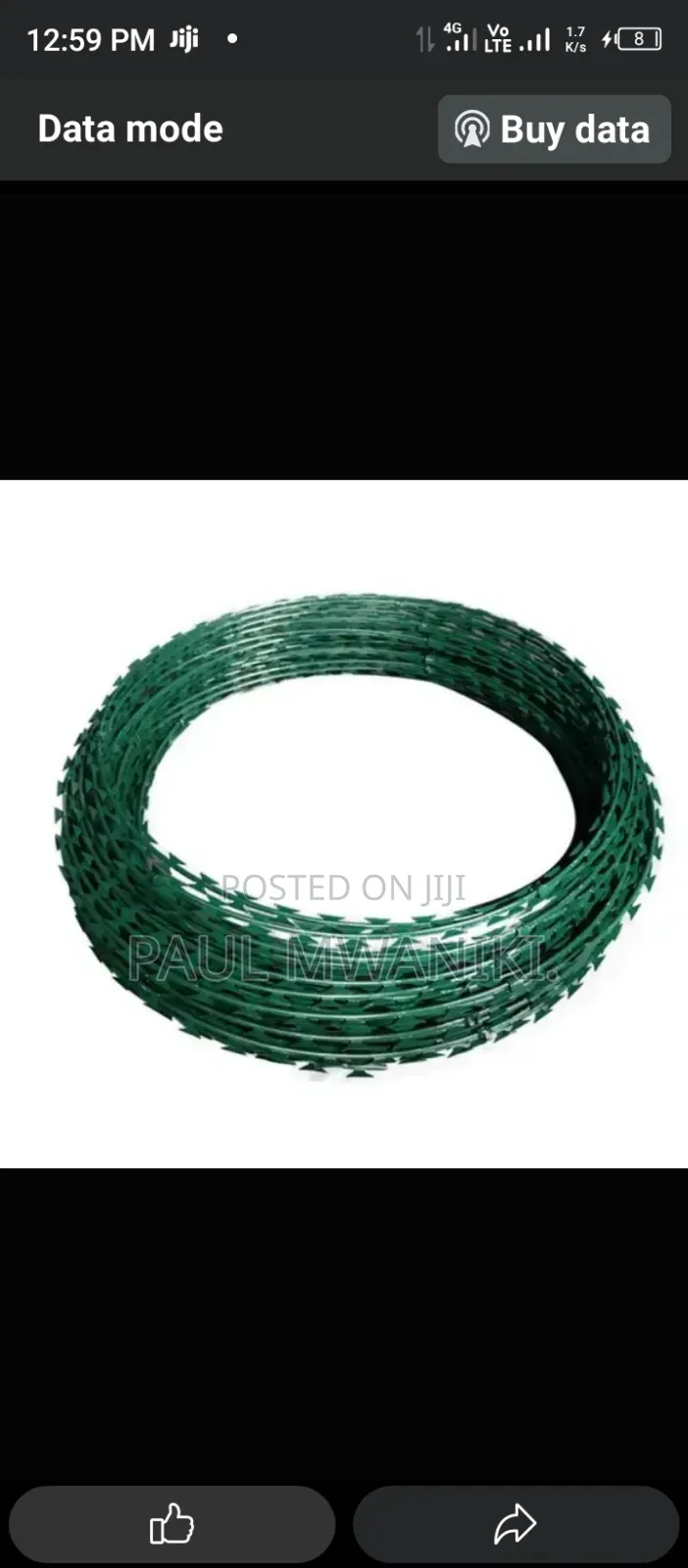 PVC Coated Razor Wire