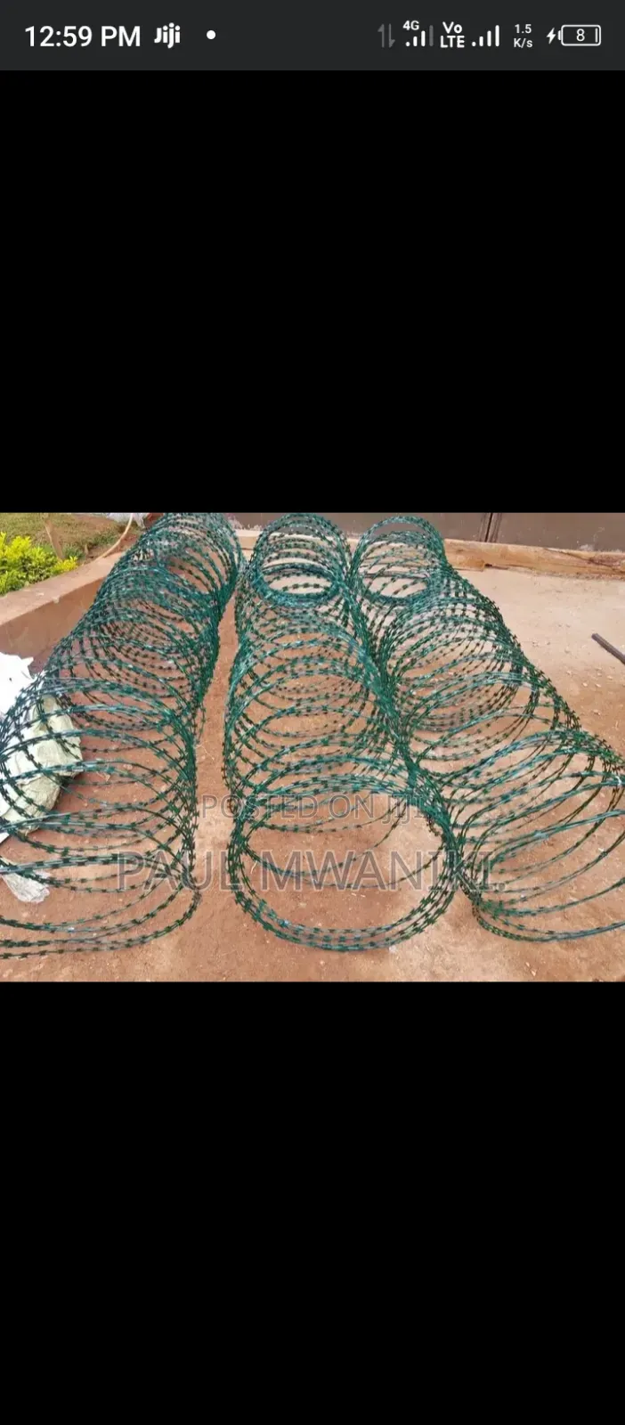 PVC Coated Razor Wire