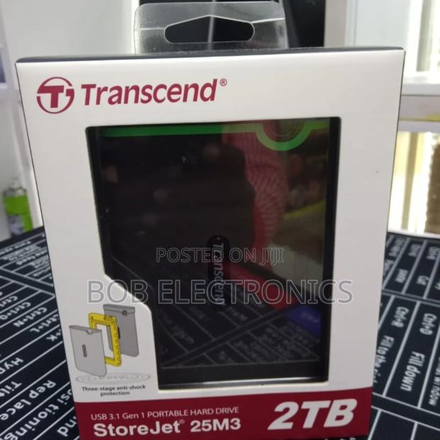 2tb Trancend Hard Drive - main view