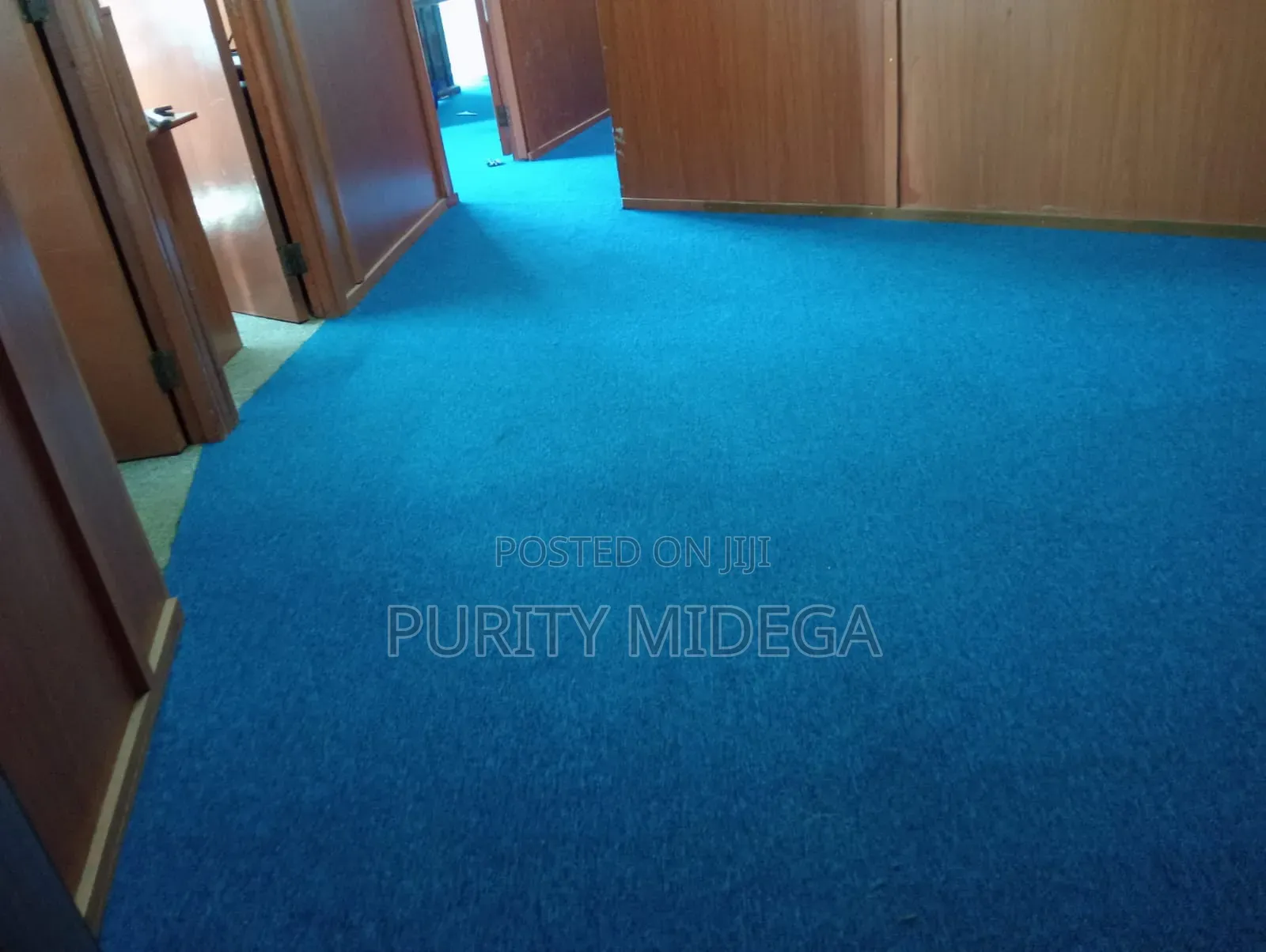 Blue Wall to Wall 4mm Carpets Available