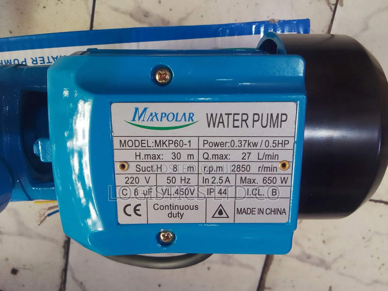 Booster Pump 0.5 Hp