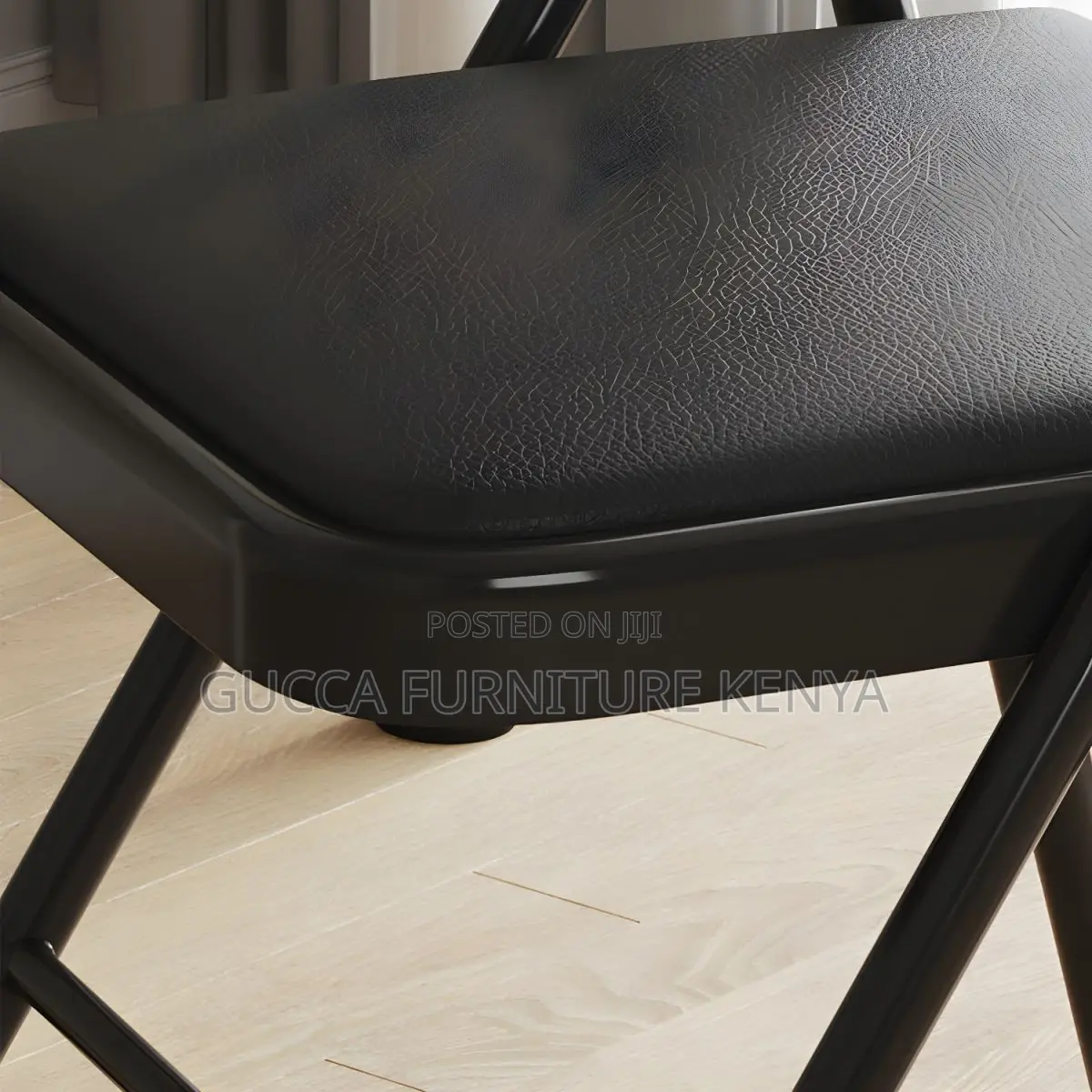 Office Chairs: Folding Armless Non-Adjustable Height Chair