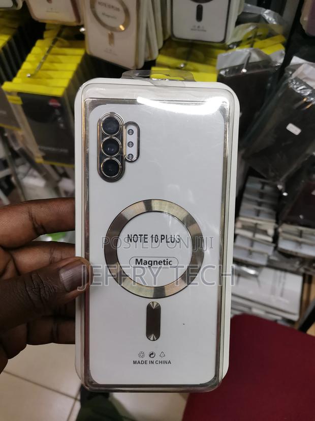 Galaxy Note 10 Plus Case [Support Magsafe Gold Electroplated - main view