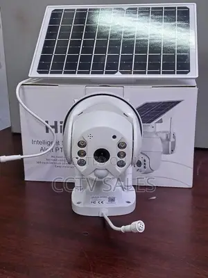 360 Degrees Solar PTZ CCTV Smart Camera With 4G SIM Card