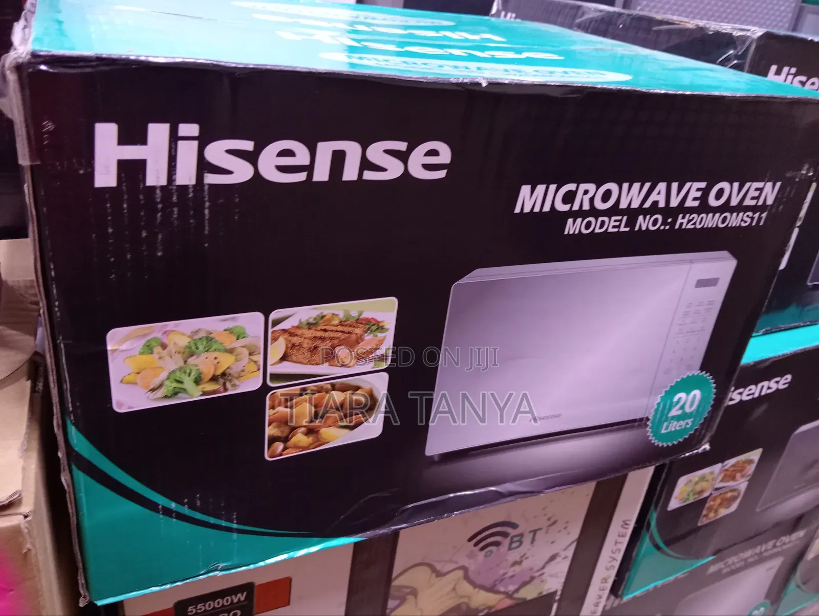 Hisense H20moms11 20 Litres Digital Microwave Silver