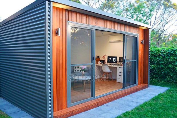 Stylish Modern Container Office - main view