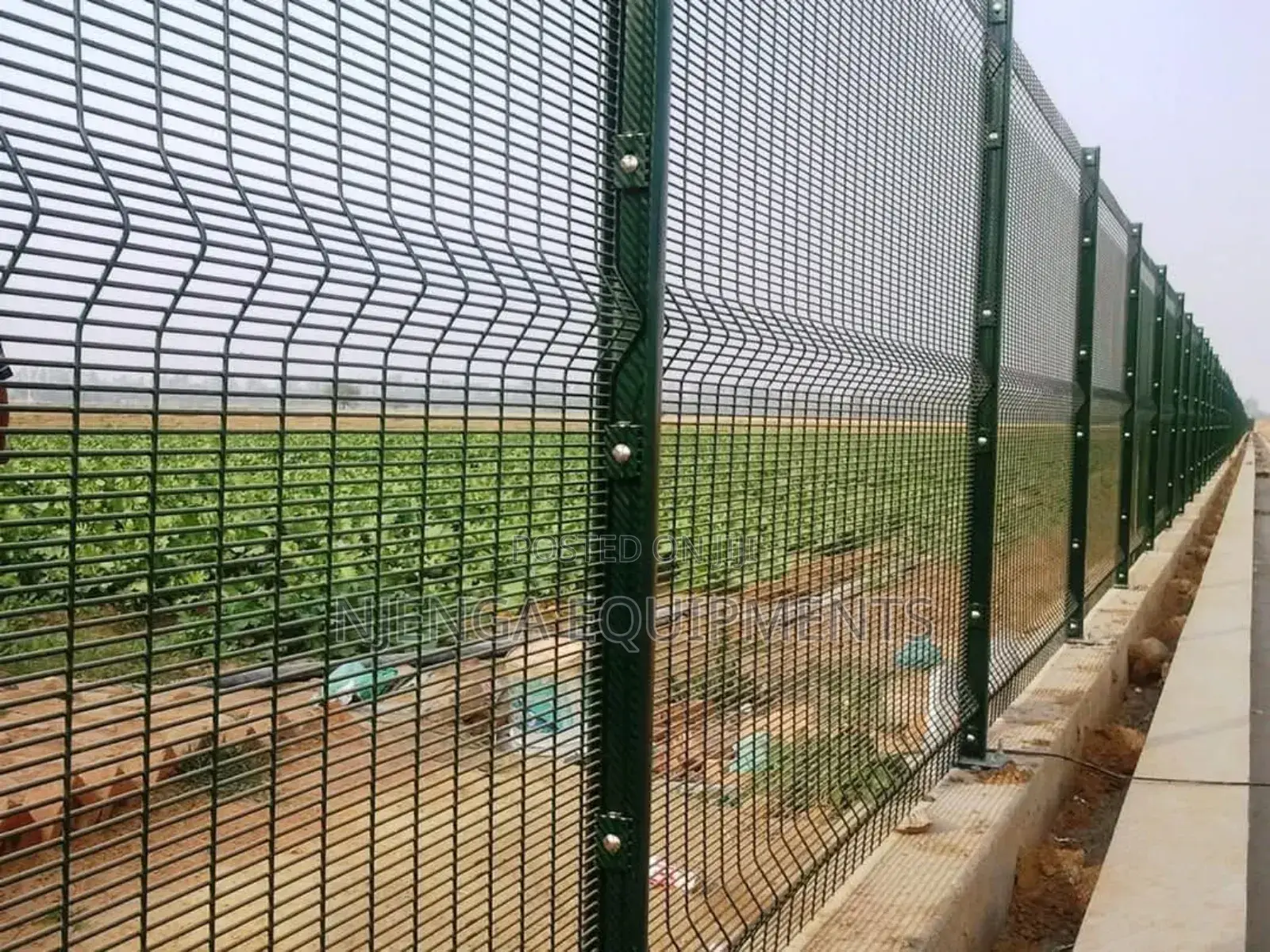 2.4×3m Anti-Climb Fence