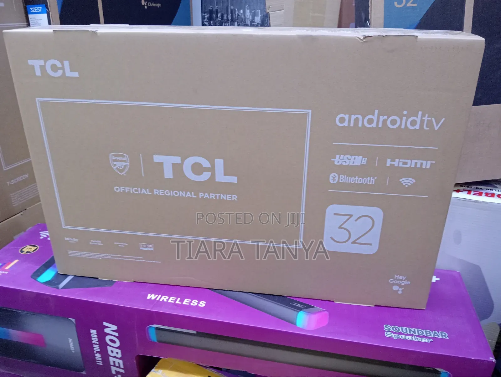 TCL 32" Smart Google Led Tv S5400