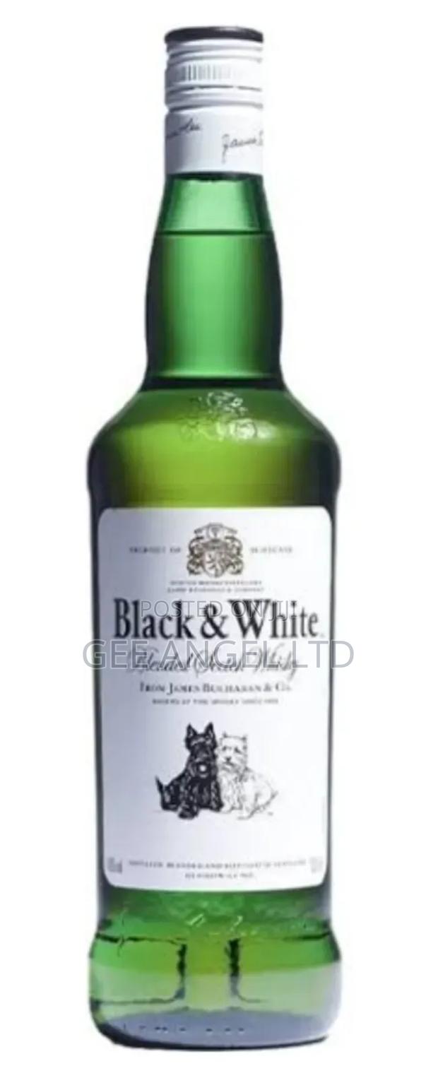 Black and White 750ml - main view