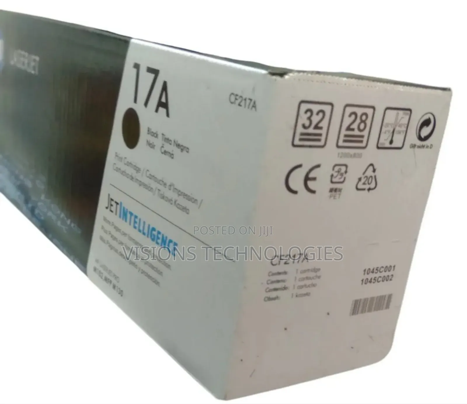 Black Toner CF217A (For HP M102 Printer)