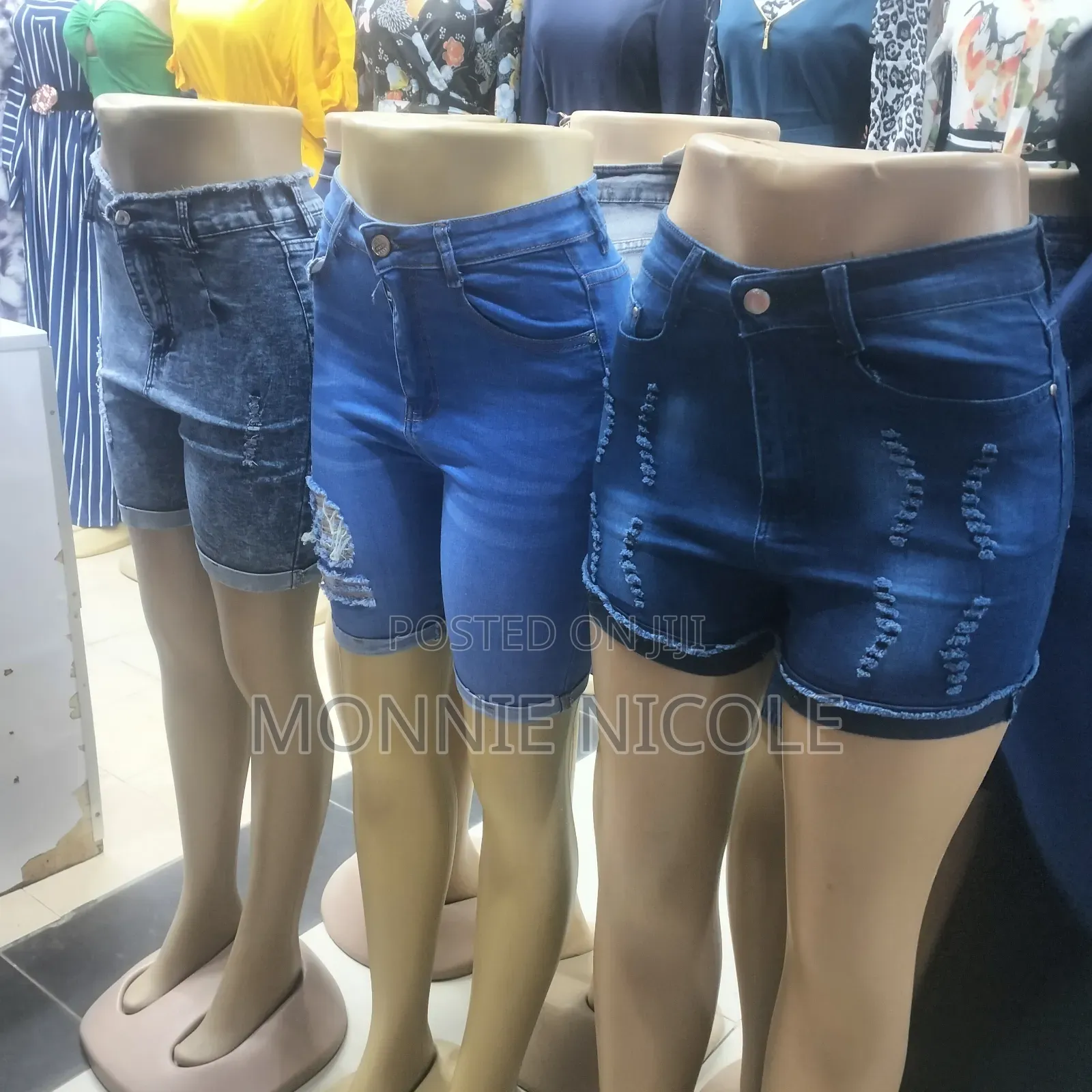Denim Shorts/Trendy Booty Shorts/Beachwear