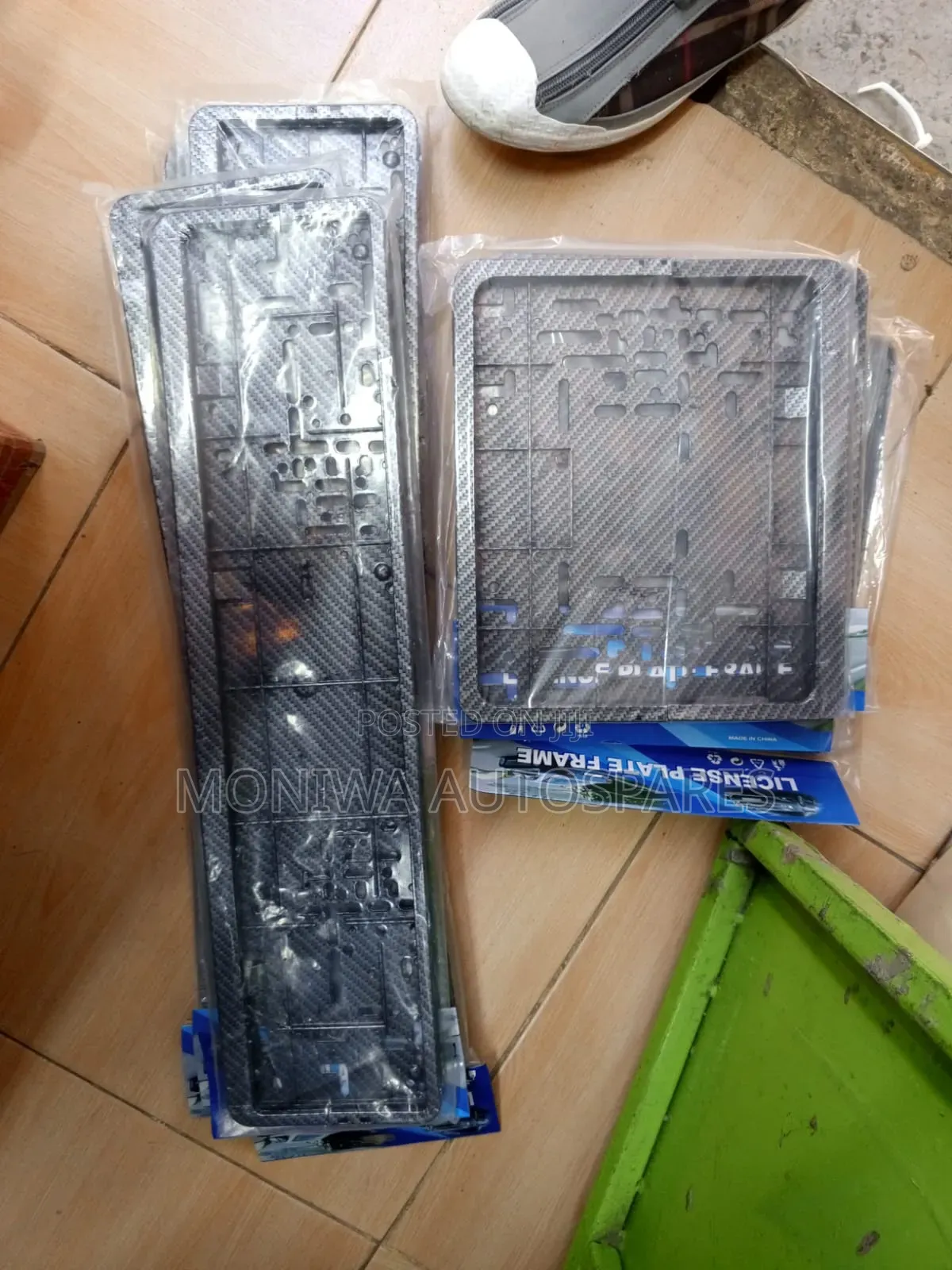 Number Plate Holder Carbon