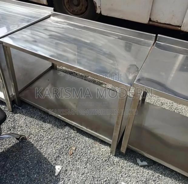 Commercial Working Table Top - main view