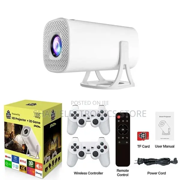 Android Home HD Projector +3D Game S40 MAX Portable Console
