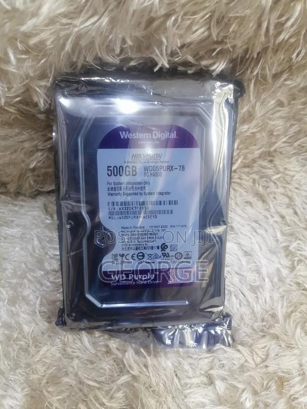 Affordable 500gb Wd CCTV Surveillance Hard Disk - main view