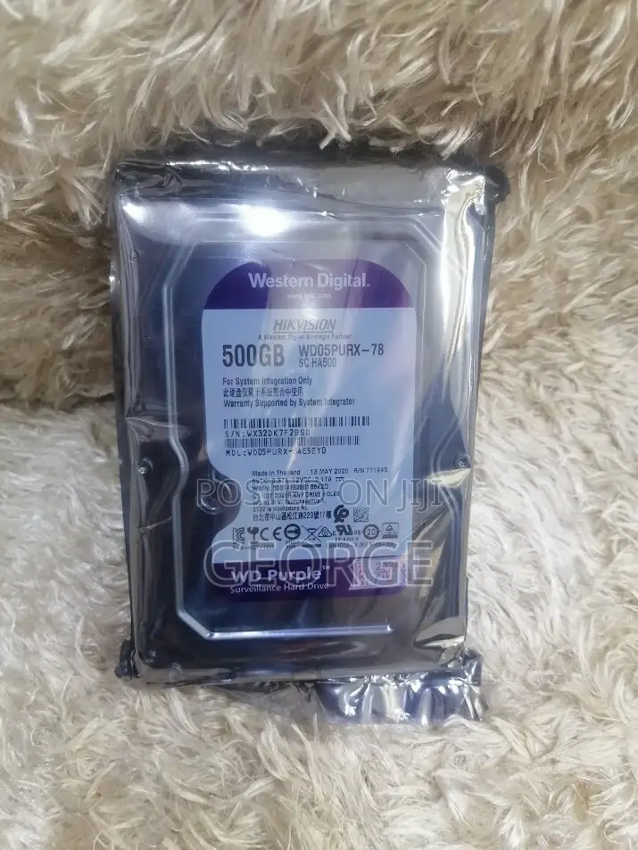 Affordable 500gb Wd CCTV Surveillance Hard Disk