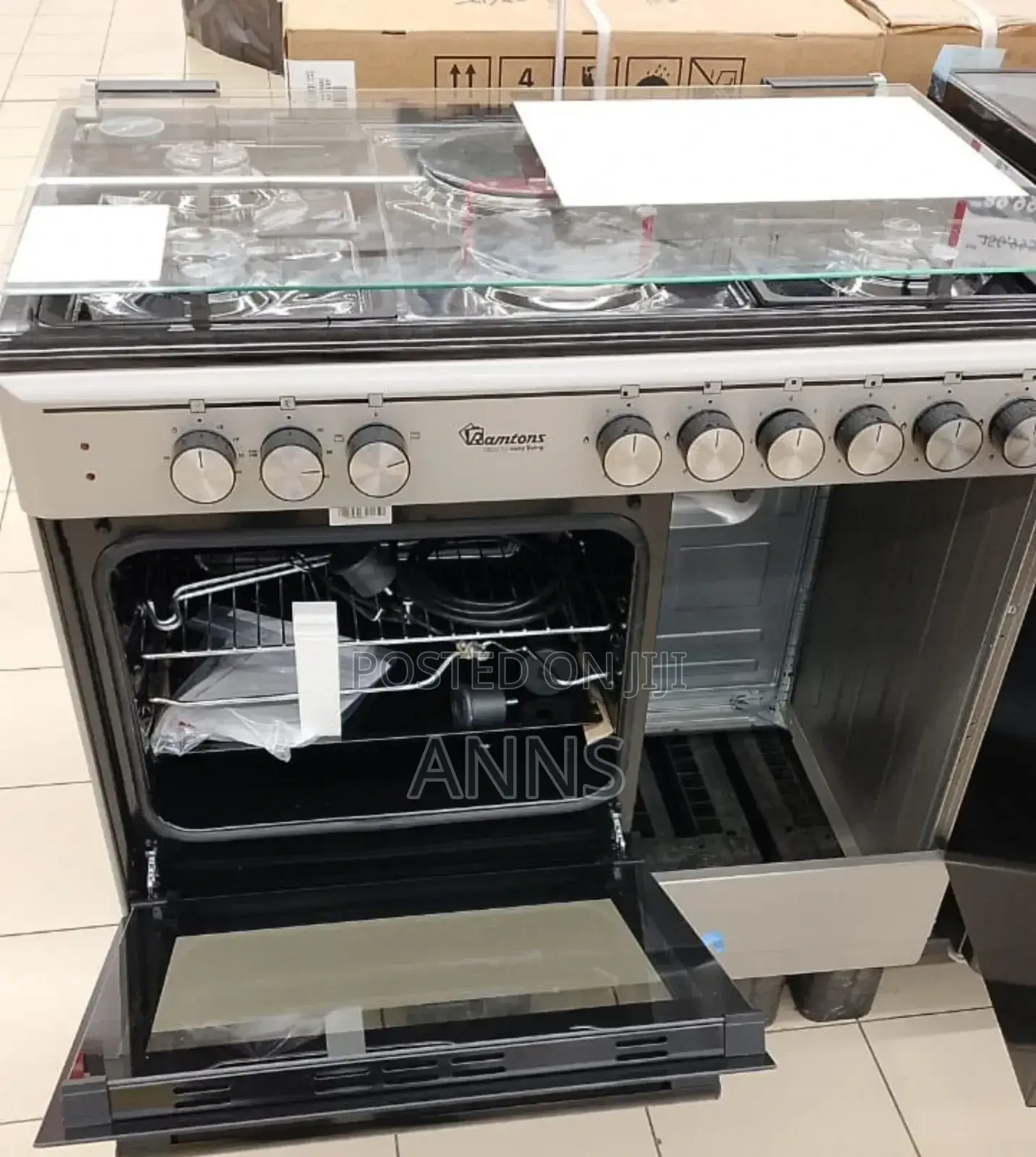 60 by 90 Standing Cooker 4+2