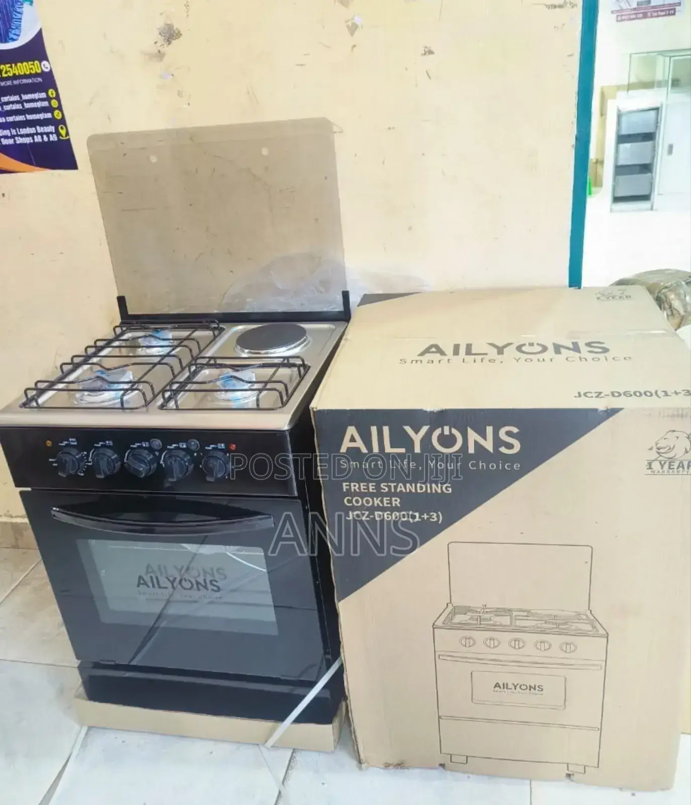 Ailyons 60 by 60 Standing Cooker
